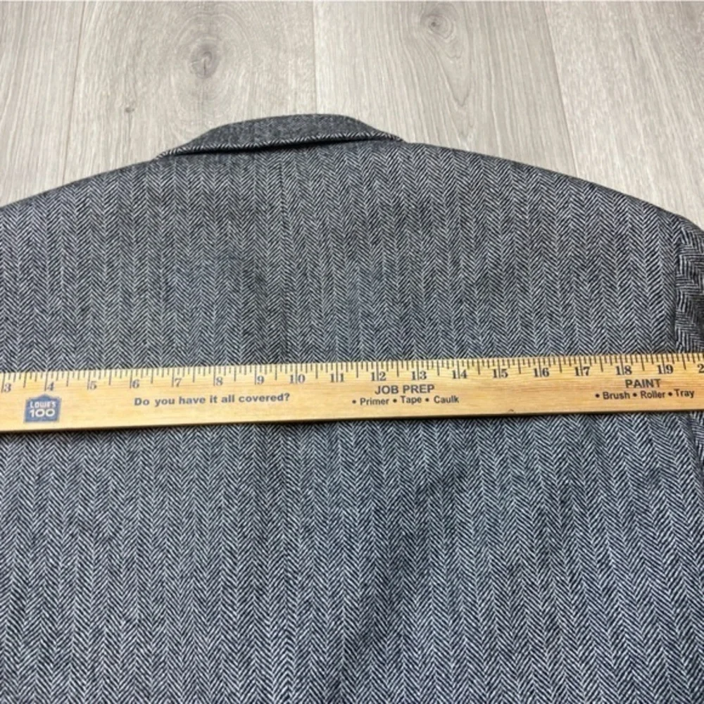Lauren Ralph Lauren Sport‎ Coat Jacket Men 43 R Brown Tweed Wool Herringbone
